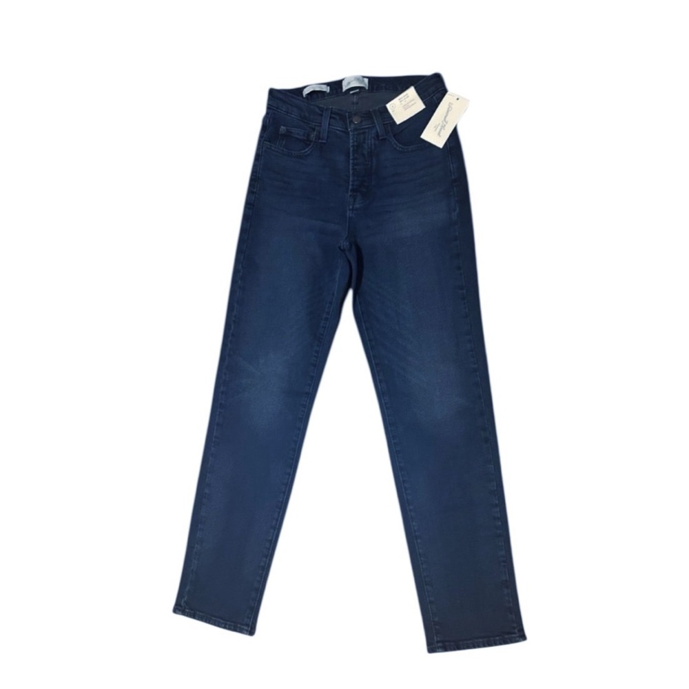 Universal Thread Women's MID-RISE 80s SLIM Jeans‎ - Dark Blue New with tags 4